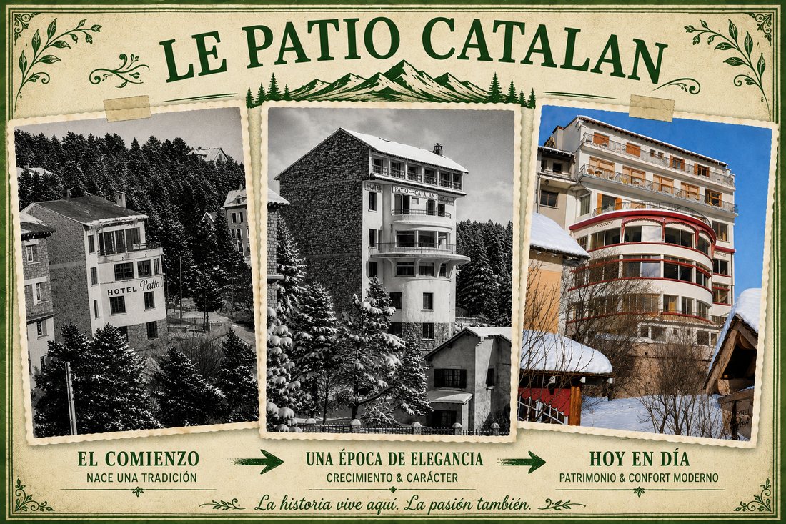Evolución del edificio Le Patio Catalan